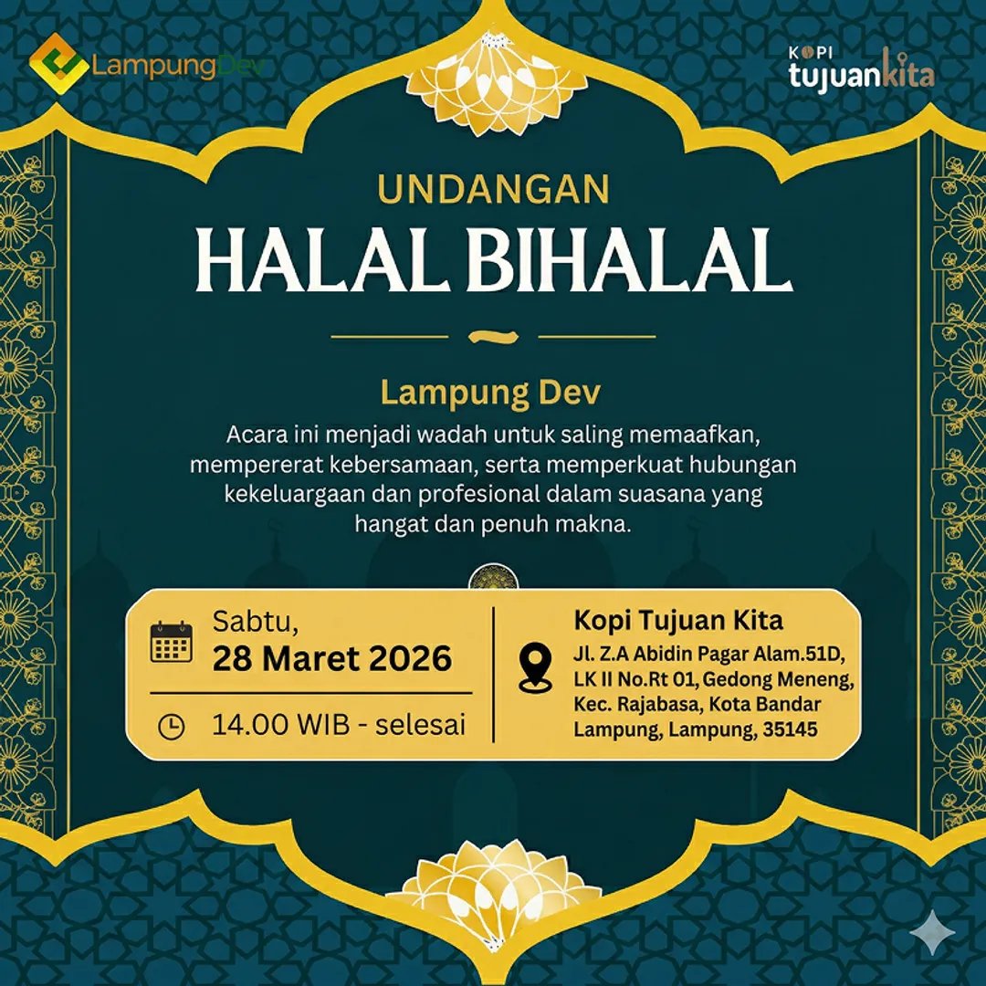Casual Meetup #16 Halal Bihalal